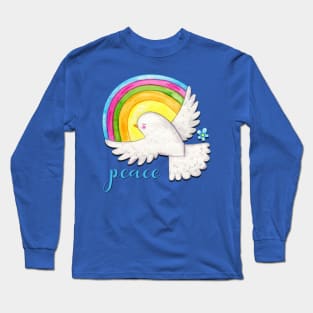 Peace Dove Long Sleeve T-Shirt